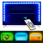 Taśma LED 3 M RGB 5050 podświetlenie TV USB pilot radiowy oświetlenie ambientowe, wielokolorowa, 5V, IP20, jasność 198