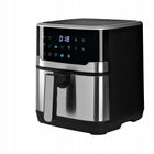 Frytkownica beztłuszczowa AIR fryer frytownica duża 6,5l misa 1800 w srebrny
