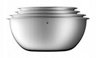 Zestaw misek kuchennych 4 sztuki WMF Gourmet 16cm, 18cm, 22cm i 24cm stal do mieszania i serwowania, nierdzewne, można