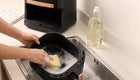 Frytkownica beztłuszczowa 2000W Air Fryer 14 programów 8l + e-book + wkład czarny