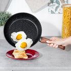 Patelnia granitowa do smażenia duszenia vilde 26 cm na gaz indukcje kuchenka ceramiczna elektryczna, mycie w zmywarce