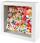 Skarbonka na to czego nie kupią rodzice dla dziecka skarbonki na prezent pojemnik oszczędnościowy, zabawny upominek z