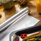 Folia aluminiowa spożywcza 60 m gastronomiczna catering gruba mocna rolka do pieczenia, grillowania i pakowania