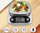 Elektroniczna waga kuchenna precyzyjna LCD 5kg 5000g/0.1g + baterie zestaw do pieczenia, gotowania, przelicznik ml, oz