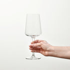 Kieliszki do czerwonego wina infinity krosno 6szt duże nowoczesne merlot szkło, 580 ml, bezbarwne, można myć w zmywarce