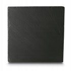 Deska kamienna do serwowania (30x30 cm) czarna łupek Starke Pro półmisek na przekąski, patera do przystawek, kwadratowa