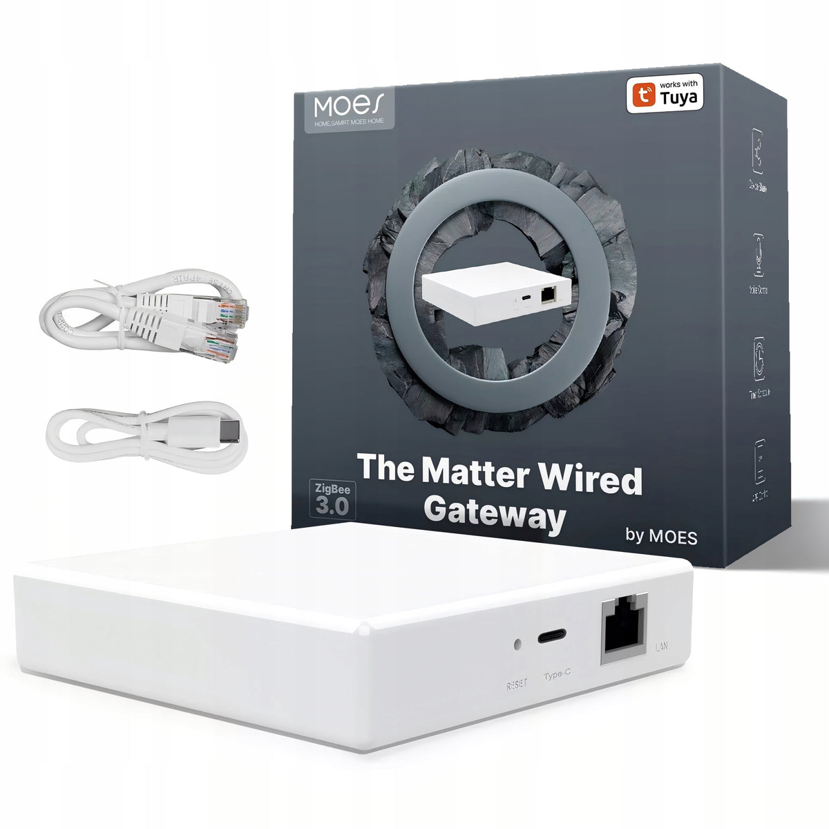 Bramka wątków Tuya Zigbee Matter Inteligentny hub wsparcie homekit alexa centrala automatyki domowej, mostek do