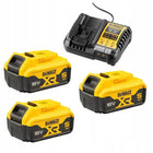 Zestaw DeWALT DCK429P3 4 narzędzia DCD805 DCF850 DCH273 DCG405 18V XR 3x5Ah młotowiertarka szlifierka kątowa wkrętarka