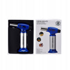 Palnik gazowy profi opalarka do creme brulee blue lutlampa opalarka palnik do napełniania 130 mm 150 mm srebrny