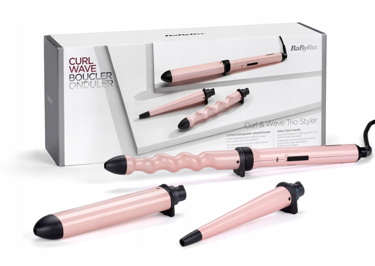 Lokówka wielofunkcyjna Babyliss MS750E 3 nasadki stylizujące 58 w