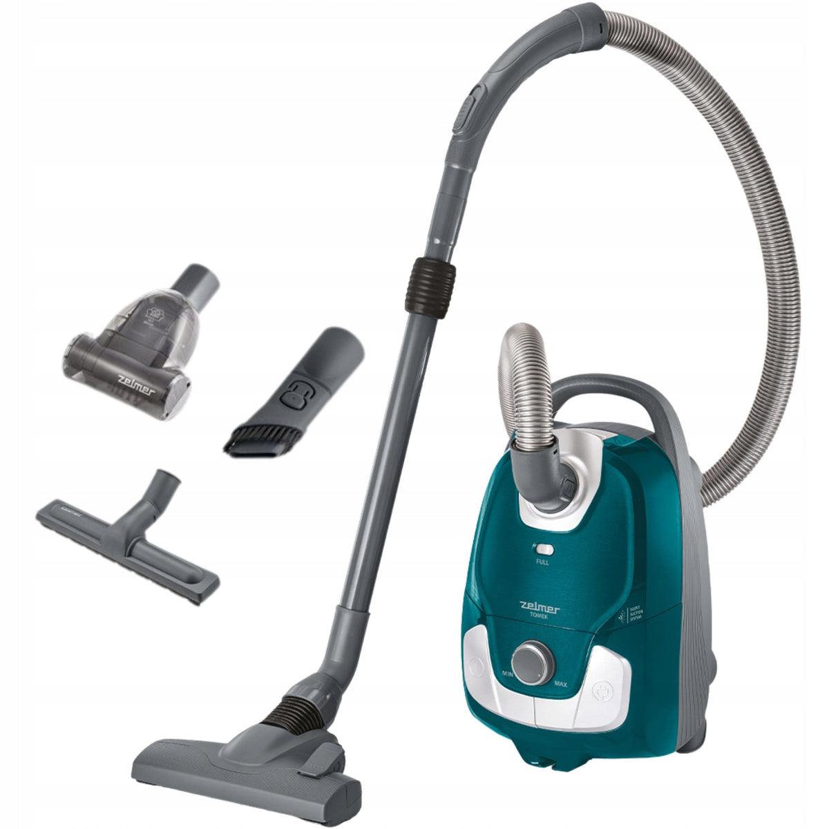 Odkurzacz workowy ZVC 703 tomek zelmer 800W domowy nominalna 4 kg