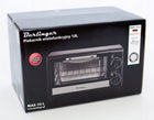 Mini piekarnik elektryczny 10l - suszarka do grzybów rożno grill czasomierz 10 l 750 w czarny