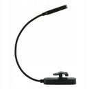 Lampka do czytania książek 34 CM bezprzewodowa nocna biurkowa USB z klipsem oświetlenie LED, ściemniana, akumulatorowa
