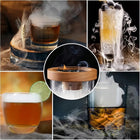 Zestaw do wędzenia whisky smoker z narzędziami, do drinków, barmański XXL aromatyzator koktajlowy, infuzor dymu, 10