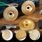 3X tarcza do szlifowania drewna płyt wiórowych 100mm 16mm tarnik ścierna 3 szt.