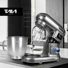 Robot planetarny 2000W duża misa 5,5 L wielofunkcyjny wyświetlacz LED 10w1 srebrny/szary