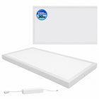 Panel LED Natynkowy Sufitowy Lampa 30W Plafon 60 x 30cm Biały 3300lm oprawa do biura i domu, kwadratowa, zintegrowane
