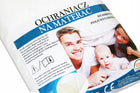 Ochraniacz podkład nakładka 160x200 pokrowiec wodoodporny na materac łóżko prześcieradło nieprzemakalne, mata ochronna