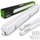 Oprawa Hermetyczna 120cm lampa + 2x świetlówki Tuby LED Do Warsztatu Garażu sufitowa natynkowa G13 36 W 990 lm
