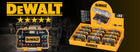 Zestaw Bitów Końcówek Wkrętarskich DeWalt DT7969 imbusowe, krzyżakowe PH/PZ, Torx, sześciokątne HEX, 25 mm, uchwyt 1/4