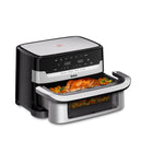 Frytkownica beztłuszczowa Grill tefal EY922D 2700W 9l Air Fryer srebrny