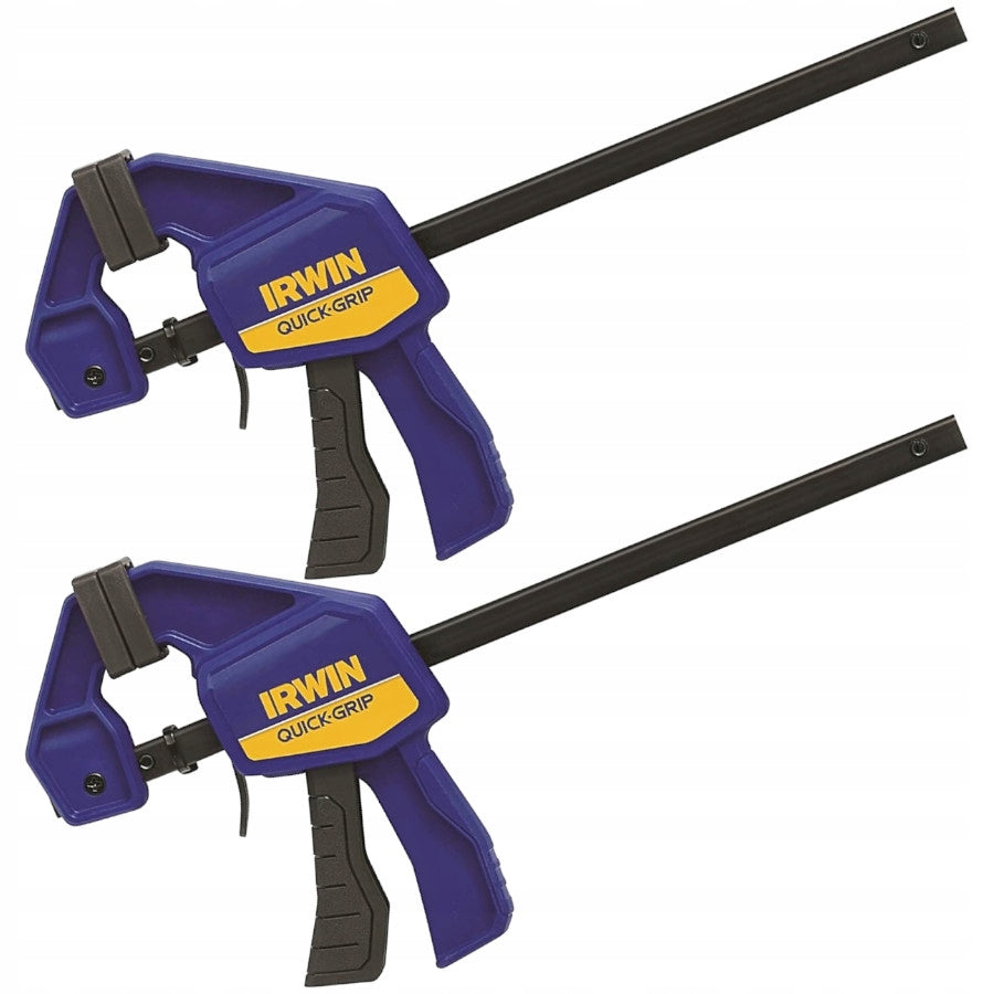Ścisk szybkozaciskowy 150mm quick-grip 2szt. irwin zacisk stolarski do klejenia, montażu i unieruchamiania elementów