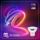 10x Żarówka LED GU4 Reflektor MR11 2,5W = 20W 250lm 4000K 120° lumiled zamiennik halogenu do opraw punktowych