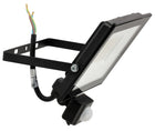 Naświetlacz LED 50W Halogen z czujnik ruchu Zmierzchu 4500lm 4000K Czujka lampa zewnętrzna IP44, reflektor do ogrodu