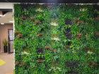 Sztuczny Żywopłot Wertykalny Ogród Sztuczna Zielona Ściana 50cmx50cm UV panel dekoracyjny do wnętrz, na balkon i taras