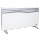 Grzejnik elektryczny konwektorowy energooszczędny termostat 2500W EWX 890 mm 450 mm grzewcza biały