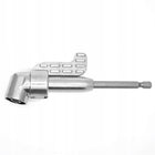 ADAPTER KĄTOWY 105° Duzy + Mały DO WKRĘTARKI 1/4" HEX przystawka, uchwyt bitów, praca w ciasnych przestrzeniach