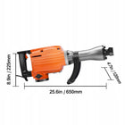 VEVOR Młot wyburzeniowy 2200W 650X225X120MM 220V Uchwytu Sześciokątny udarowy do kucia betonu i skuwania posadzek