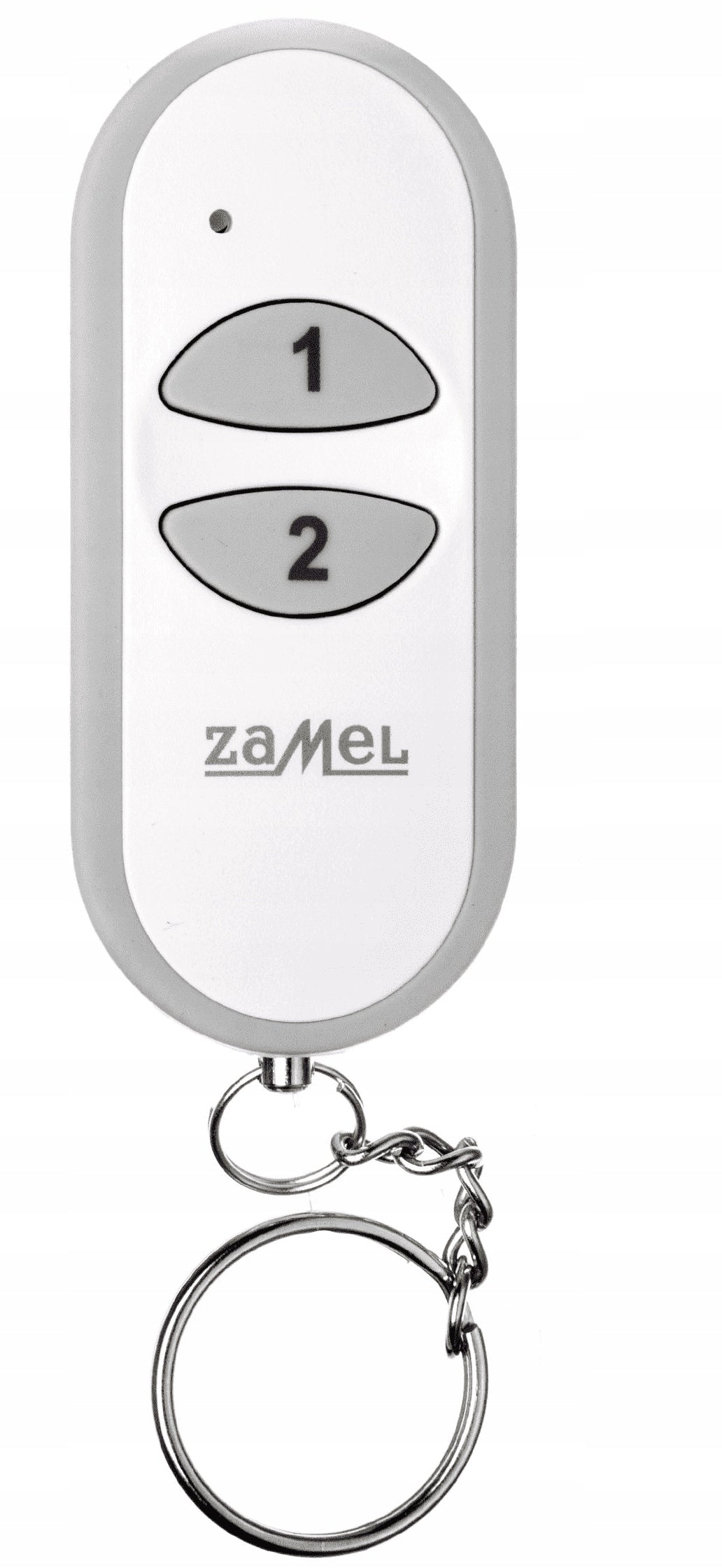 Pilot 2-kanałowy zamel model P-257/2 sterownik radiowy do inteligentnego domu, nadajnik bezprzewodowy, zasilanie
