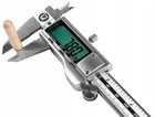 Suwmiarka cyfrowa LCD 150mm 0,01mm pomiar wewnętrzny zewnętrzny 2 baterie przyrząd mierniczy elektroniczny, dokładność
