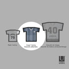 Ramka na koszulkę T-Frame Umbra medium M t-shirt oprawa do ekspozycji odzieży, dekoracja ścienna, czarna, 72 x 62 cm