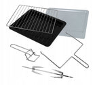 Mini piekarnik piecyk elektryczny z termoobiegiem do pieczenia 25l 1600W 25 l 1600 w czarny