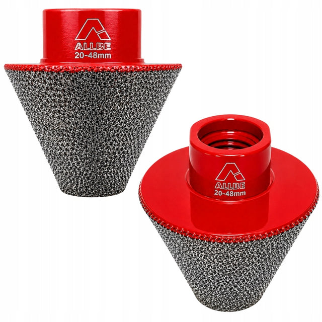 Frez diamentowy stożek do gresu 20-48MM M14 ceramiki glazury otwornica koronka wiertnicza beton cegła kamień szkło tworzywa sztuczne