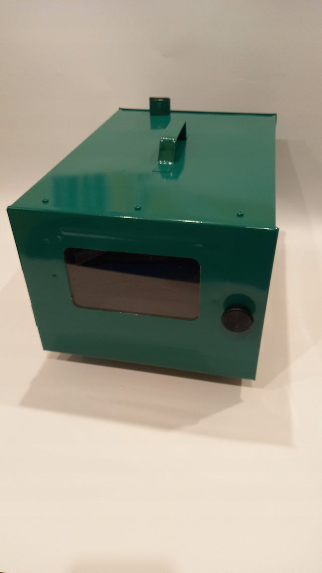 Piekarnik opiekacz pojedynczy piecyk elektryczny grzałki wyrób PL 12 l 900 w zielony