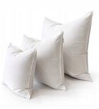 Puchowa Poduszka do spania 50 x 60 cm biała Jasiek z wypełnieniem 400 g, podpora głowy