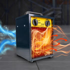 NAGRZEWNICA ELEKTRYCZNA DMUCHAWA 2000W GRZEJNIK FARELKA 230V TERMOSTAT A++ grzewcza