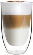 SZKLANKI TERMICZNE DO KAWY LATTE HERBATY VIALLI DESIGN 6x 350 ML PODWÓJNE espresso cappuccino napoje gorące