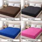 Prześcieradło frotte z gumką 160x200 grube 180 g/m² premium polskie kolory na materac do łóżka, do sypialni, do 20 cm