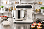 Robot kuchenny planetarny mikser z misą kerch monza fermentacja cream 6,2l biały
