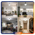 10x Żarówka LED E27 12W SMD 4000K neutralna Premium brilum nie mruga 1160 lm, tradycyjny kształt, do lamp i opraw