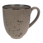 Alumina Bogucice Cottage Cappuccino Kubek 400 ml porcelanowy do kawy i herbaty, beżowy, można myć w zmywarce