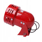 Syrena Alarmowa Silnikowa 110dB 220V MS-190 Sygnalizator Metalowy Czerwony sygnał dźwiękowy przewodowy do ostrzegania
