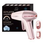 Depilator IPL do włosów ciała laserowy bikini NÓG depilacja bezbolesny RÓŻ różowy