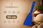 SZPACHELKA GIĘTKA SZPATUŁKA DO PIZZY DO CIASTA 10 cm POLIMEROWA NIEBIESKA plastikowa łopatka kuchenna do kremu, tortów