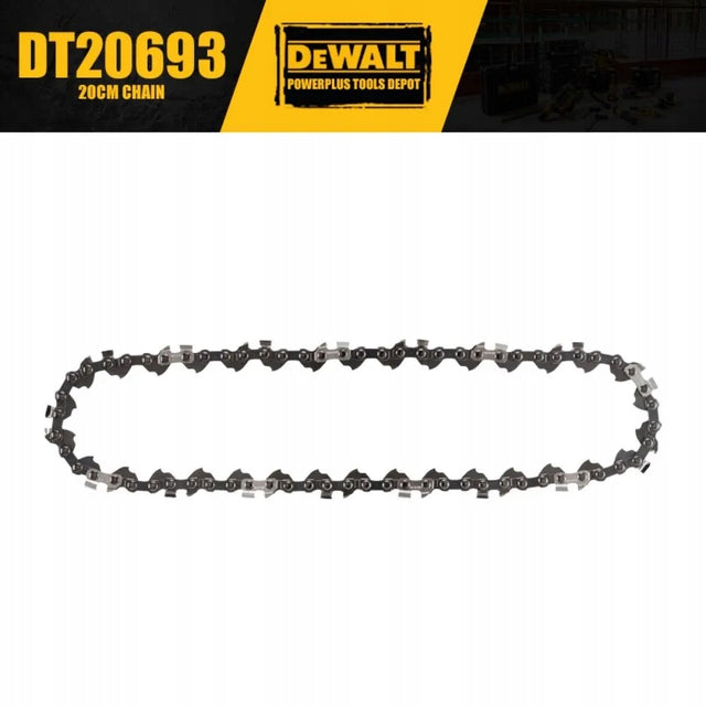 Łańcuch DeWALT DT20693 20cm do Pilarki piły akumulatorowej 18V DCMPS520 NEW element tnący 200 mm, przycinanie gałęzi