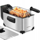 Frytkownica tłuszczowa Aigostar 30HEY 3l Tradycyjna frytownica 2200W 2200 w srebrny/szary
